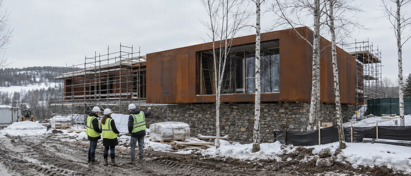 Ferrous House before works