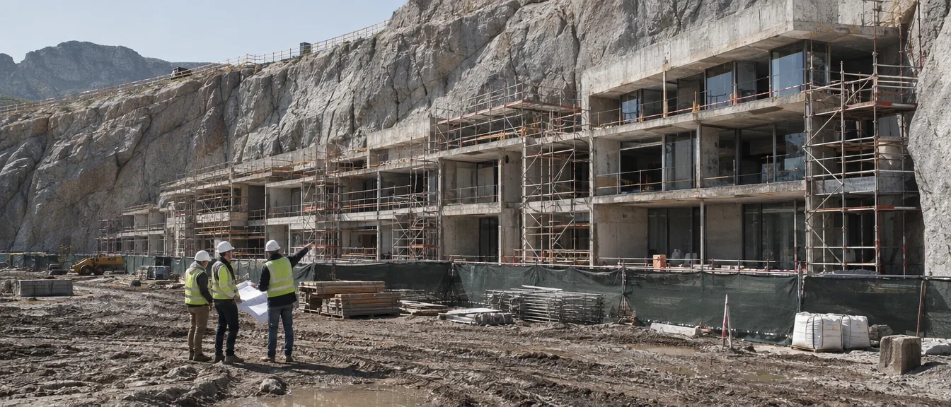 Quarry Edge Hotel before works