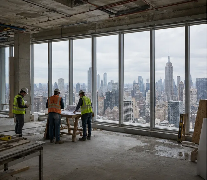 Solstice Penthouse before works