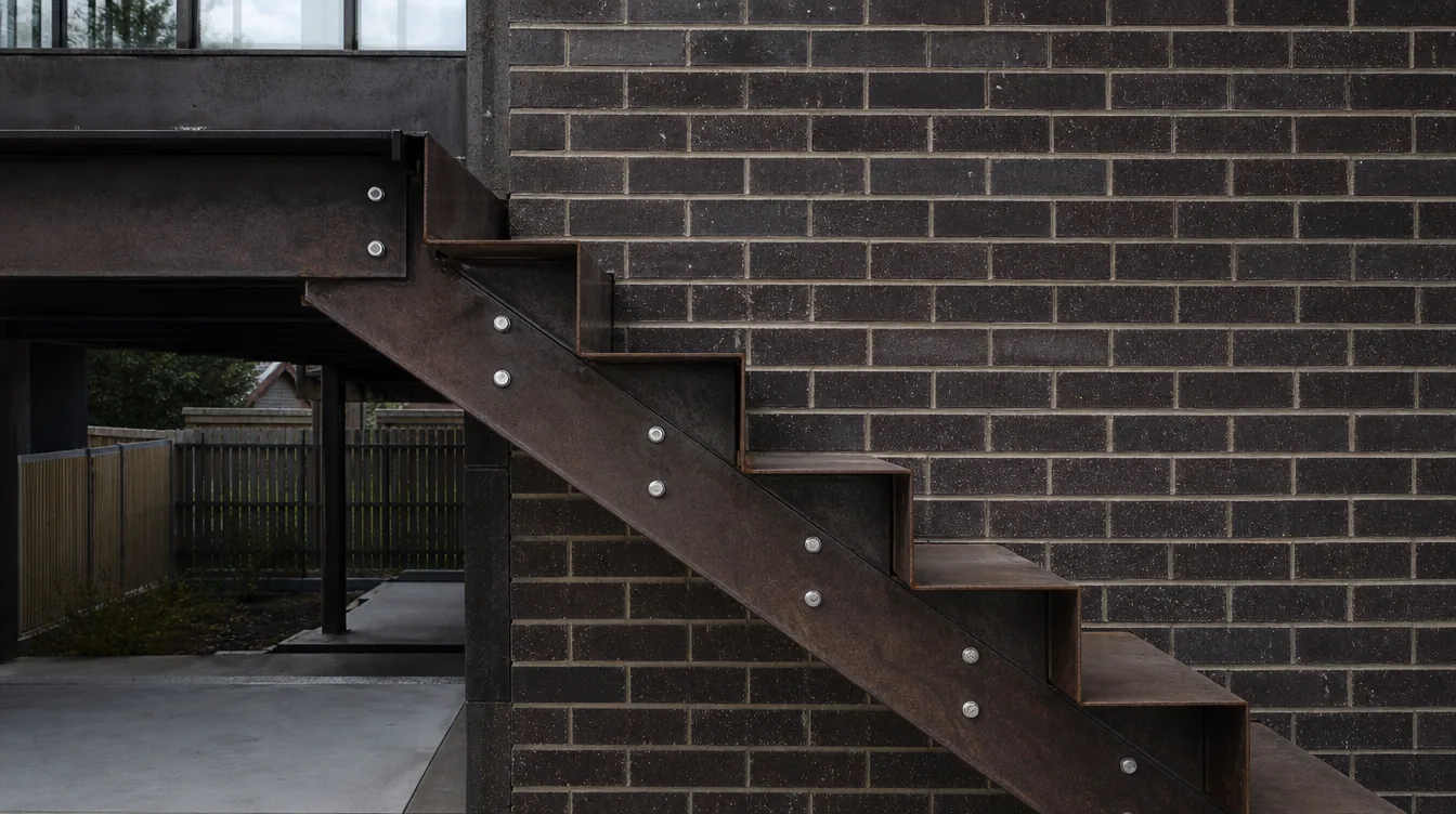Carriage Lane House, Brick face