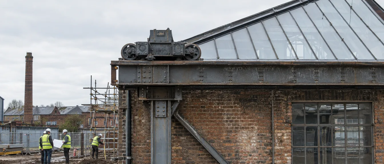 Ironworks Studio, Crane rail